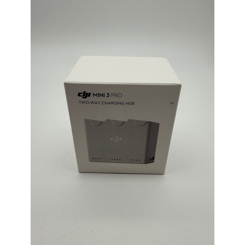 DJI Mini 3 Pro Two-Way Charging Hub Model CHX162-30 White Box New